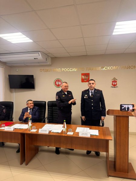 В Лаишевском районе назначен новый руководитель отдела внутренних дел